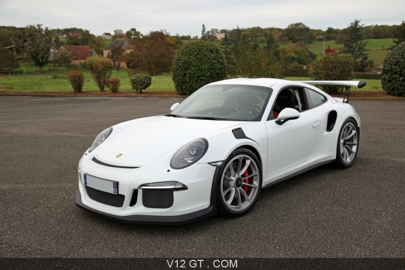 Porsche Gt3 Rs Blanc