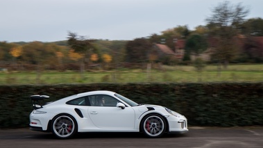 Porsche 991 GT3 RS blanc filé