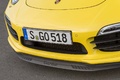 Porsche 991 Turbo S jaune lame avant 2