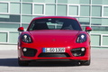Porsche Cayman S II rouge face avant