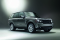 Range Rover Autobiography beige 3/4 avant droit