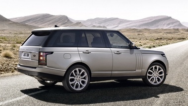 Range Rover MY2012 gris 3/4 arrière droit