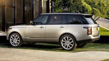 Range Rover MY2012 gris 3/4 arrière gauche 2