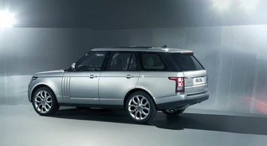 Range Rover MY2012 gris 3/4 arrière gauche