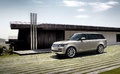 Range Rover MY2012 gris 3/4 avant gauche