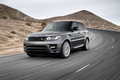 Range Rover Sport 2013 - anthracite - 3/4 avant gauche, dynamique