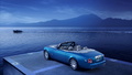 Rolls Royce Drophead Coupé Waterspeed Edition - bleu - 3/4 arrière gauche