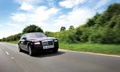 Rolls Royce Ghost EWB bordeaux 3/4 avant droit travelling penché 2