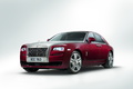 Rolls-Royce Ghost Series II - bordeaux - 3/4 avant gauche