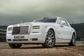 Rolls Royce Phantom Coupe MkII blanc 3/4 avant gauche