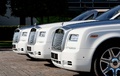 Rolls Royce Phantom Drophead Coupe London 2012 blanc calandres