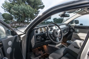 Rolls Royce Phantom MkII gris vue du tableau de bord