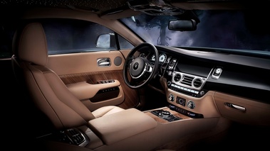 Rolls Royce Wraith marron/beige intérieur 2