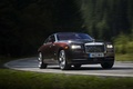 Rolls Royce Wraith marron/noir 3/4 avant droit filé