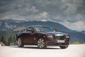 Rolls Royce Wraith marron/noir 3/4 avant droit 