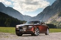 Rolls Royce Wraith marron/noir 3/4 avant gauche