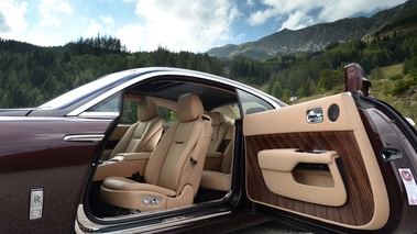 Rolls Royce Wraith marron/noir intérieur 3