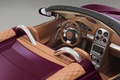 Spyker B6 Venator Spyder violet intérieur