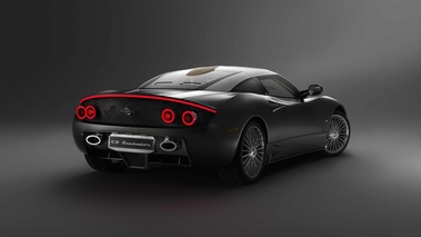 Spyker C8 Preliator gris 3/4 arrière droit