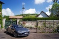 Tesla Model S P85+ anthracite 3/4 avant droit