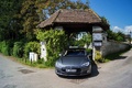 Tesla Model S P85+ anthracite face avant