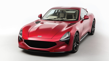 TVR Griffith 2018 rouge 3/4 avant gauche