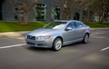 Volvo S80 V8 gris 3/4 avant gauche travelling