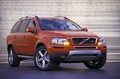 Volvo XC90 V8 rouge 3/4 avant droit