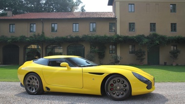 Alfa Romeo TZ3 Stradale jaune profil 5