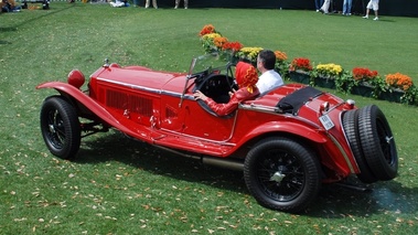 Alfa Romeo 6C, rouge, 3-4 arg