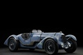 Talbot Lago T150C, bleu, 3-4 avd