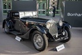 Bonhams : les Grandes Marques du Monde au Grand Palais 2015 - Alfa Romeo 6C 1750 Gran Sport noir 38/4 avant droit