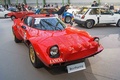 Bonhams : les Grandes Marques du Monde au Grand Palais 2015 - Lancia Stratos rouge 3/4 avant droit