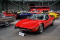 Bonhams - Paris 2018 - Maserati Bora rouge 3/4 avant gauche