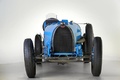 Bugatti Type 54 Grand Prix, bleu, face