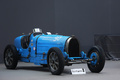 Vente Bonhams - Bugatti Type 54 Grand Prix bleu 3/4 avant droit