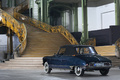 Vente Bonhams - Citroën DS Cabriolet bleu 3/4 arrière gauche