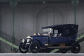 Vente Bonhams - Rolls Royce bleu 3/4 avant gauche