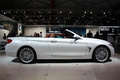 BMW Série 4 Cabrio - blanc - profil droit