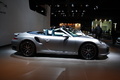 POrsche 911 Turbo S Cabrio - grise - profil droit