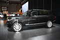 Range Rover L - noir - 3/4 avant gauche