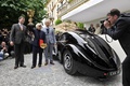 Bugatti Type 57 SC Atlantic, noire, dos