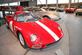 Exposition Ferrari - Panthéon Automobile de Bâle - 250 LM rouge 3/4 avant droit