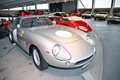 Exposition Ferrari - Panthéon Automobile de Bâle - 275 GTB/C gris 3/4 avant droit