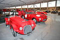 Exposition Ferrari - Panthéon Automobile de Bâle - ancienne rouge 3/4 avant droit 3