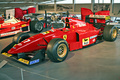 Exposition Ferrari - Panthéon Automobile de Bâle - F1 rouge 3/4 avant gauche