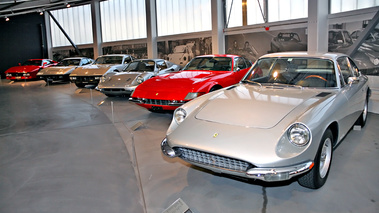 Exposition Ferrari - Panthéon Automobile de Bâle - line-up