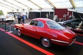 Alfa Romeo Giulia SS rouge 3/4 arrière gauche