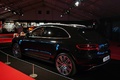 Porsche Macan Turbo noir 3/4 arrière gauche