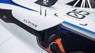 Alpine Vision GT blanc appui-tête 